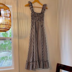 Max Studio Gingham Maxi Dress